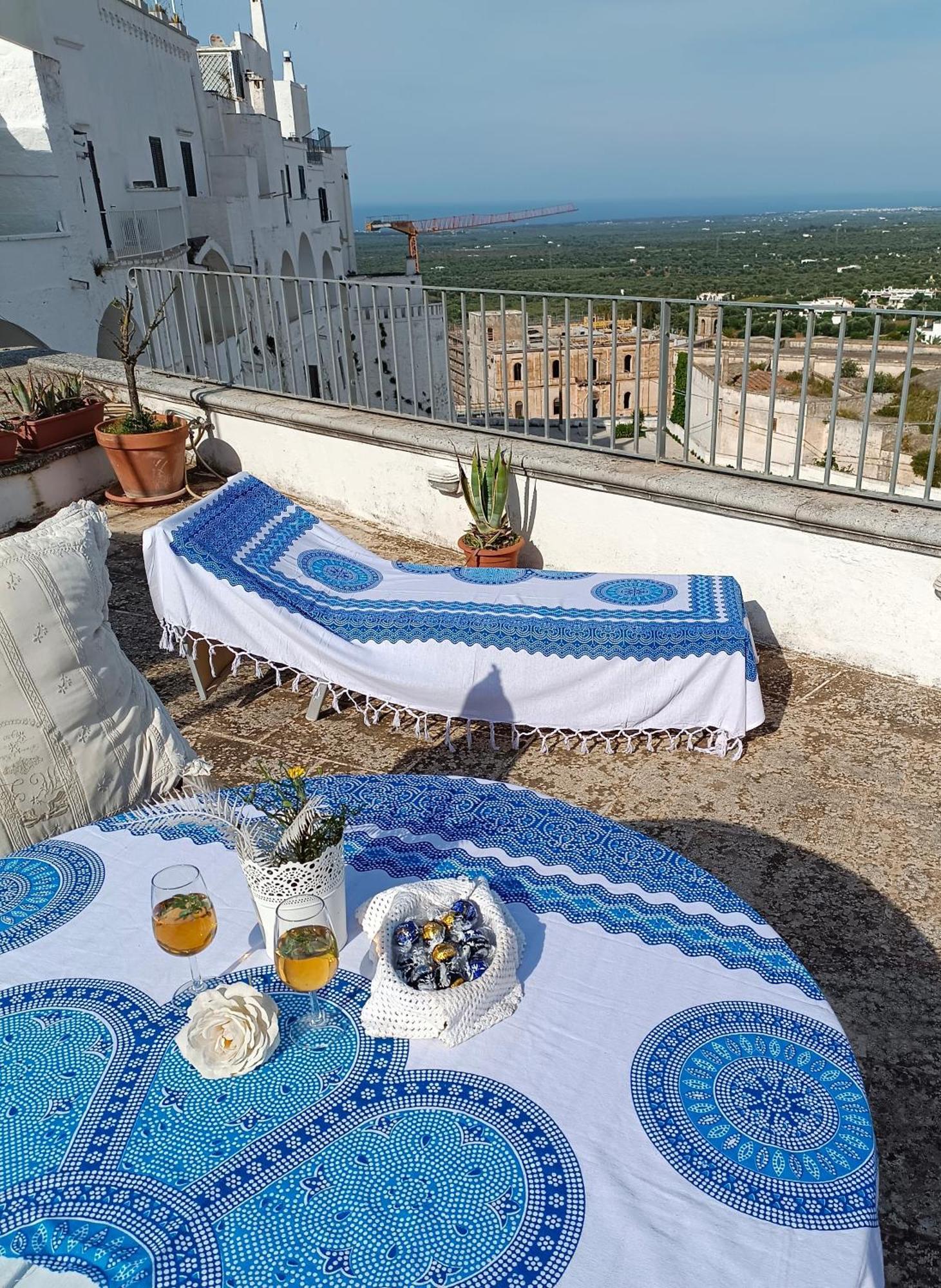 Che Vista!! Ostuni ,Sulle Bianche Mura Con Vista Mozzafiato Eksteriør bilde